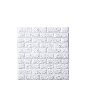 Grueso suave autoadhesivo del panel de pared de la espuma 3D 77x70 x 0,5 mm